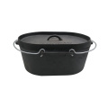 Ovale Form Gusseisen Dutch Oven